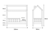 Load image into Gallery viewer, House Bed with Drawer