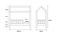Load image into Gallery viewer, House bed
