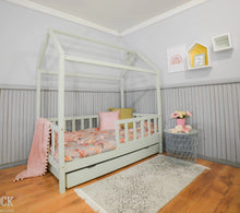 Lade das Bild in den Galerie-Viewer, Hausbett mit Schublade
